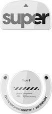 Superglide Glass Mouse Skates for Logitech G Pro X Superlight 1 Type S White picture