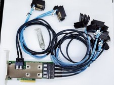 LSI Logic Controller Card IT Mode 9305-24i 24-Port 12Gb/s 6* 8643 to 4x 8482 SAS picture
