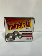 Multimedia Starter Pak by Aris MPC Wizard 2.0 WinTutor 3.1 WolrdView Vintage PC picture