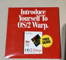 IBM OS/2 Warp Version 3 Free Demo Operating System 3.5