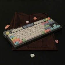 Canvas Color Keycap Light Yellow 134PCs/SET For MX 104 108 87 64 68 980 GMK Copy picture