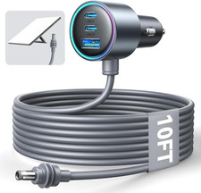Starlink Mini Car Adapter with 10FT Cable, Dual PD 45W+USB 30W, 12V-24V | Stable picture
