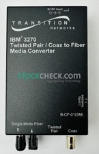 Transition Networks B-CF-01(SM) Twisted Pair/Coax to Fiber Media Converter picture