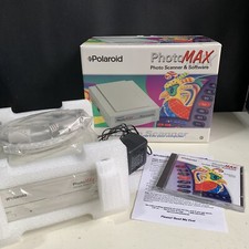 Polaroid Photo Max Photo Scanner & Software Complete With Box, Little To No Use picture