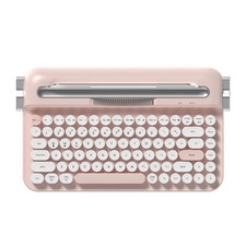 Ajazz AF84 Wireless Membrane Silent Typewriter Keyboard, Bluetooth/2.4G Dual-... picture