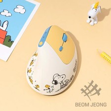 ROYCHE Peanuts Snoopy Mini Vertical Mouse Wireless Bluetooth NEW picture