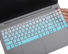 Ombre Mint Silicone Keyboard Cover For Lenovo Yoga 7 7I Ideapad 15.6 Laptops picture