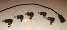 Adaptaplug Universal AC DC Adapter Tip W/ Power Cord Pin Plug Laptop 10 Lots 5 picture