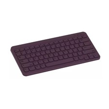 North Compact Square Key Wireless Keyboard Plum Purple Slim Portable Bluetooth picture