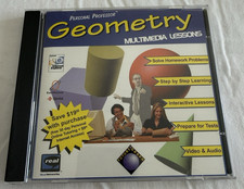 Vintage Personal Professor: Geometry Mutlimedia Lessons PC CD-ROM Software 1999 picture