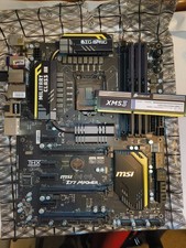 MSI Z77 MPOWER, LGA 1155, Intel Motherboard With 16 Giga DDR3 Ram  picture