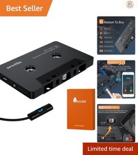 Enjoy Wireless Music with Bluetooth 5.0 Cassette Receiver for Any Device picture