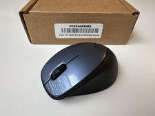 HP X4000 Wireless Mouse H1D34AA 2.4GHz USB Optical Black / Blue picture