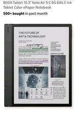 BOOX Note Air 4 C E Ink Color Tablet – 10.3