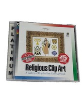 SOFTKEY Religious clip art Platinum CD-ROM 1994 Microsoft compatible picture