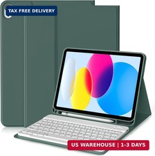 aoub Keyboard Case for iPad (A16) 11th 10th Generation Case with Keyboard (2025/ picture