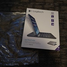 Logitech Magnetic Clip-On Ultra-thin Bluetooth Keyboard Case iPad Air Space Grey picture