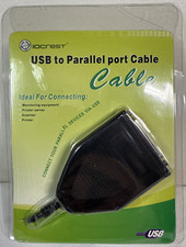 IO Crest / USB 2.0 to DB25 Parallel Printer Cable / SY-ADA10003 picture