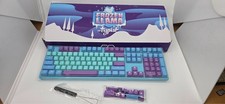 Frozen LLama Ducky MK Typist Full Size Keyboard - TTC Bluish White Switches picture