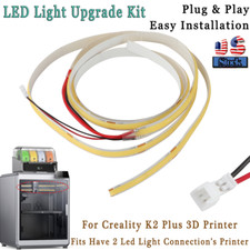 For Creality K2 Plus 3D Printer LED Light Upgrade Kit Plug&Play COB Light Strip picture