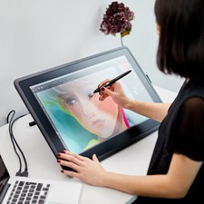 Wacom Cintiq 22 Full HD Drawing Monitor, UDTK2260K0A, Certified Refurbished  picture