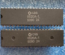 Commodore 8520A-1 MOS/CSG ODD EVEN 2 x Chip From AMIGA 500 Rev.6A #50 90 picture