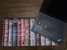 Victorian Trading Book Desk Pad Mouse Library Aesthetic Floral Computer Mat 23C picture