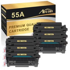 6PK High Yield 55A CE255A Toner for HP LaserJet Pro 500 MFP M521dn M521dw M521dz picture