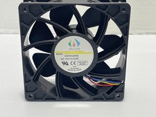 HVVH Dual Ball Bearings High Speed Durable 4 Pin DC 12V 5A 7000 RPM Cooling Fan picture