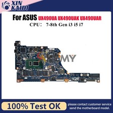 UX490UA Laptop Motherboard For ASUS UX490UAK UX490UAR Mainboard W/CPU picture