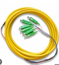 Digital 6 Fiber SC/APC For Use With Radiant patch panel -Lot Of 3 picture