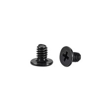 M2 x 4mm Laptop Notebook Computer Screws Phillips Head Screw Black 200pcs] picture