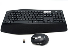 Logitech MK850 Performance Wireless Keyboard Mouse Combo Black Excellent K850 picture