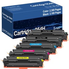 5 PK CRG 054 Toner for Canon 054 H Toner imageCLASS MF642cdw MF641cdw LBP622cdw picture