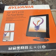Sylvania CL872b 18 in Active Matrix TFT LCD Flat Panel Computer Monitor VGA RCA picture