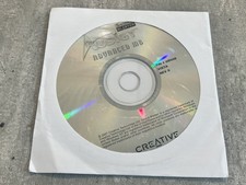 Audigy Advanced MB Sound Blaster CD 2005 Creative Technology Software W/ Key picture