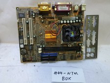 - ECS Elitlgroup P6STP-FL Mainboard  PIII Socket 370 Small P3 Motherboard W/CPU picture