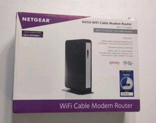 NETGEAR CG3000Dv2 N450 DOCSIS 3.0 Cable Modem Router Comcast Xfinity w/ Adapter picture