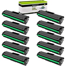 10PK MLT-D101S D101L Toner Cartridge Fits For Samsung ML-2165 SCX-3405FW SF-760P picture