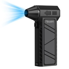 Compressed Air Duster, 130,000RPM Multi-Functional Electric Blower with 4-Spe... picture