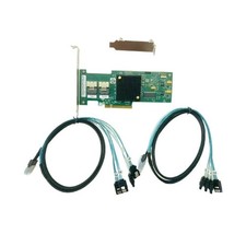 LSI 6Gbps SAS2008 HBA SAS 911-8i IT Mode ZFS FreeNAS unRAID + 2*SFF-8087 SATA US picture