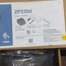 zebra thermal printer ( needs USB cable and power supply) picture