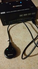Kceve KVM switch triple dp/hdmi usb 3.0   2 x 3 picture