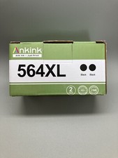 🆕 Ankink 564XL Compatible Ink Cartridges 2-pack Factory Sealed, Black  picture