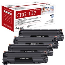 4x CRG137 for Canon 137 Toner Cartridge ImageClass MF227dw MF212w MF232w MF244dw picture