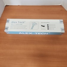 Alex Tech 25ft - 1/2 inch Cord Protector Wire Loom Tubing Cable Sleeve Split Sle picture