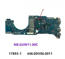17893-1 For Acer Spin 3 SP314-51 Notebook Motherboard NBGUW1100C i3-6006U 4G picture