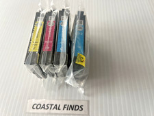 Epson 212 Ink Cartridge CMY Color Set (4) NEW OEM Sealed 2028 Dates XP 4100 4105 picture