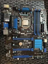 MSI Z77A-G45 Motherboard + Intel i5-3570K CPU I/O Shield LGA 1155 Tested picture