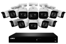 New Lorex 4K 16-Channel 3TB NVR Security System 12 Smart Motion 4K IP Camera picture